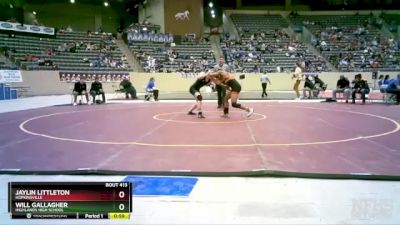 165 lbs Cons. Round 1 - Jaylin Littleton, Hopkinsville vs Will Gallagher, Highlands High School