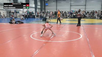 64 lbs Round 4 - 1:30pm Friday - Wiley Derby, Minnesota Funky Singlets vs Elias Vegerano, Great Neck W.C.