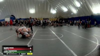 160 lbs Round 1 (8 Team) - Luke Thompson, Neighborhood vs Quinn Mosh, FORGE