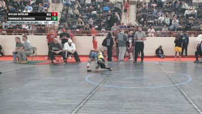 75_B lbs Consi Of 8 #2 - Wylee Ditzler, Wilkes Barre vs Terrence Johnson, Woodland Hills