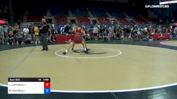 138 lbs Cons Semis - James Johnston, Michigan vs Nick Hamilton, Iowa