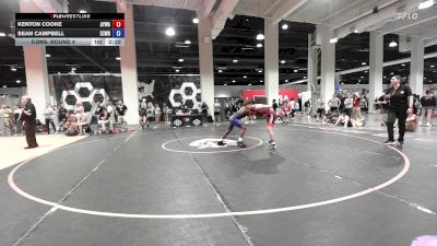 Cons. Round 4 - Kenton Cooke, Anchorage Youth Wrestling Academy vs Sean Campbell, Eclipse Wrestling