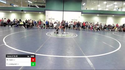 75 lbs Consi Of 16 #2 - Mikael Cain, AZ vs Trevor Lindquist, NC