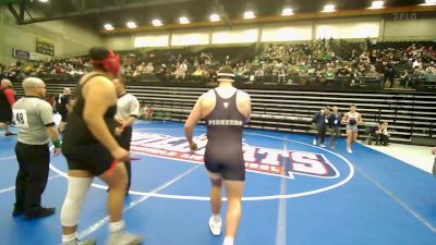 285 lbs Champ. Round 1 - Isaac Terrell, Lehi vs Thurston Tunney, Alta