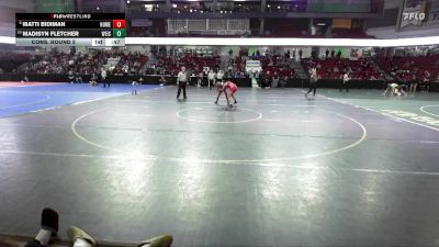 126 lbs Cons. Round 5 - Matti Bidiman, Homedale vs Madisyn Fletcher, Weiser