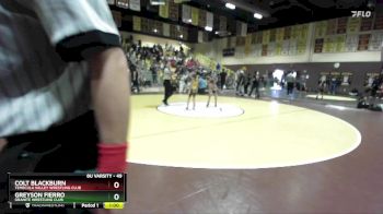 49 lbs 3rd Place Match - Colt Blackburn, Temecula Valley Wrestling Club vs Greyson Fierro, Granite Wrestling Club