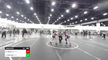 109 lbs Round Of 32 - Andrew Reyes Jr, Team Thunder vs Jayden Mancilla, Ravage WC