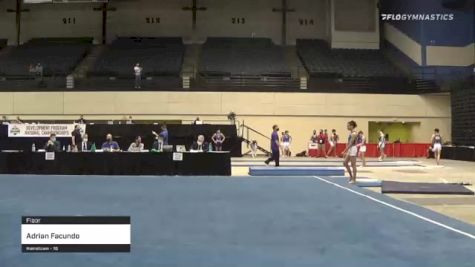 Adrian Facundo - Floor - 2021 USA Gymnastics Development Program National Championships