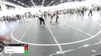 87 lbs Rr Rnd 3 - Cruz Ramos, The Wrestling Asylum vs Frankie Hernandez, Total Kaos