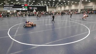 132 lbs Cons. Rd Of 64 - Mitchell Buck, Mile High Wrestling Club vs Jaxson Port, DC Elite Wrestling