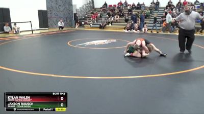 JV-7 lbs Round 3 - Jay Halverson, Clear Creek-Amana vs Keaton Goins, Western Dubuque