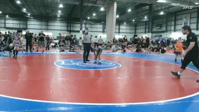 50 lbs Round 2 (4 Team) - Emily Kerrigan, NOVA WRESTLING CLUB vs Macklin Motley, FCA LYNCHBURG
