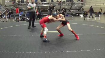 85 lbs Semifinal - Jeremy Aiden Carver, Contenders Wrestling Academy vs Isaac Weber, Ringers