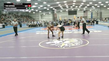 4 - 126 lbs Cons. Semi - Adam Skinner, Woodgrove vs Tre Antoine, Orange County