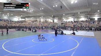 85 lbs Cons. Round 2 - Ronan Bentley, Iron Knights vs Leo Morriello, Williamson County Wrestling Cl