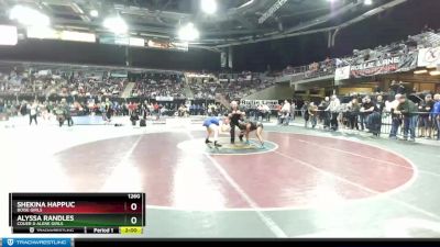 126G Semifinal - Alyssa Randles, Couer D Alene Girls vs Shekina Happuc, Boise Girls