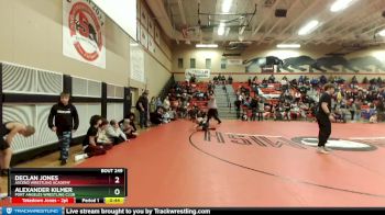 98 lbs Quarterfinal - Alexander Kilmer, Port Angeles Wrestling Club vs Declan Jones, Ascend Wrestling Academy
