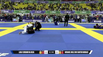 Wiriane Jhule Dos Santos Moraes vs Lara Floriano Da Silva 2025 Brasileiro Jiu-Jitsu IBJJF