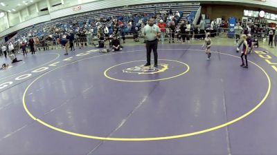 10U Boys - 49 lbs Cons. Round 3 - Jameson Hitchcock, Top Notch Wrestling Club vs Kolten Busch, Ellicott Metro District Thunderhawks Wrestling Club