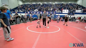 43 lbs Round Of 16 - Waylon Wood, MCTC vs Kohen Wolfe, Division Bell Wrestling