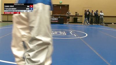 120 lbs Champ. Rd Of 64 - Camil Cruz, Savage Wrestling Academy vs Kylan Berry, Maine Premier Wrestling Club