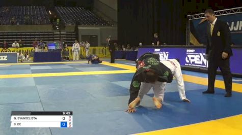 NICOLE EVANGELISTA vs GEOVANA DE FREITAS 2018 Pan Jiu-Jitsu IBJJF Championship