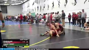157 lbs Champ. Round 1 - Caleb Blake, Ohio Wesleyan vs Phenix Carney, Wabash