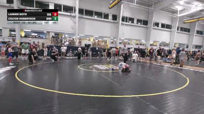 56 lbs Quarterfinal - Landen Boyd, Harleysville vs Colton Robertson, Downingtown