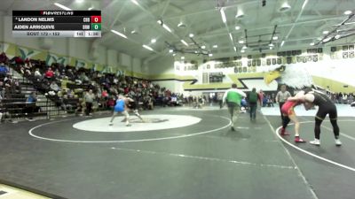 152 lbs Champ. Round 2 - Aiden Arriquive, Brawley vs Landon Nelms, Carlsbad
