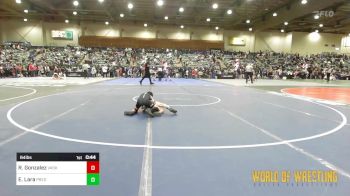 64 lbs Consi Of 16 #2 - Raul Gonzalez, Vasky Bros vs Ezra Lara, Predator Wrestling