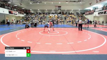 120 lbs Consolation - Chase Cook, Habersham Jr Raiders vs Steve Barrett, Roundtree Wrestling Academy