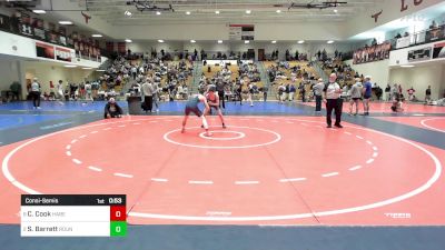 120 lbs Consolation - Chase Cook, Habersham Jr Raiders vs Steve Barrett, Roundtree Wrestling Academy