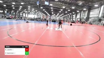 160 lbs Round Of 32 - Kubwimana Jasitin, KY vs Paolo Salminen, MT