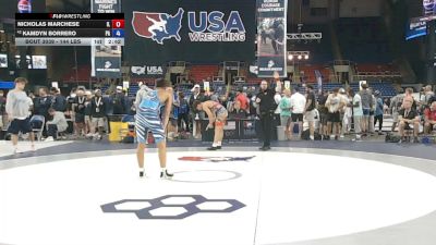 144 lbs Cons. Sub-rd Of 16 - Nicholas Marchese, Illinois vs Kamdyn Borrero, Pennsylvania