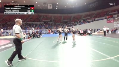 6A/5A Girls 155 Quarterfinal - Isabel Herring, Cleveland Girls vs Danica Kirkwood, Hillsboro Girls