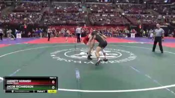 D3-144 lbs Champ. Round 1 - Jacob Richardson, South Range vs Jarrett Hornish, Wayne Trace