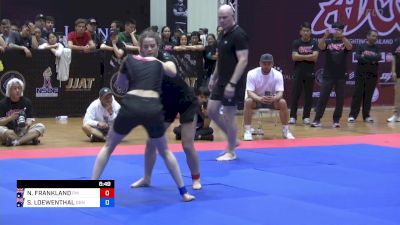 N. FRANKLAND vs S. LOEWENTHAL 2024 ADCC Asia & Oceania Championship 2