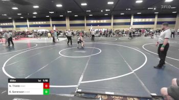 85 lbs Final - Nixen Thiele, Coachella Valley WC vs Ryan Sorenson, Chargers WC