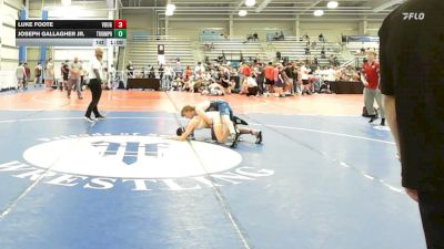 120 lbs Rr Rnd 3 - Luke Foote, Vougars Wrestling - HSB vs Joseph Gallagher Jr., Triumph Black - HSB