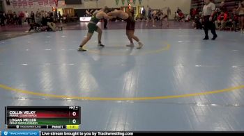 195 lbs Semifinal - Collin Velky, Prairie, Cedar Rapids vs Logan Miller, Cedar Rapids Kennedy