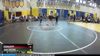 152 lbs Round 1 (8 Team) - Ethan Reyes, Black & Blue vs Enzo Santoro, Maximum Performance