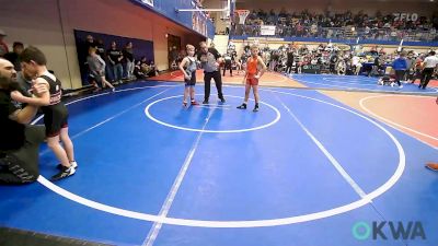 100 lbs Rr Rnd 1 - Nash Ramaeker, Bartlesville Wrestling Club vs Xander Maldonado, Coweta Tiger Wrestling