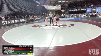 Girls 1B/2B/1A/2A 145 Quarterfinal - Leah Steele, Connell (Girls) vs Islah Alcala, Toppenish (Girls)