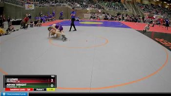 162 lbs Round 1 (4 Team) - Jj Lewis, Philomath vs Aryan Wright, Marshfield