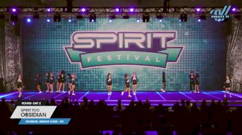 Spirit Too - Obsidian [2023 L5 Senior Coed - D2 Day 2] 2023 Spirit Fest Grand Nationals