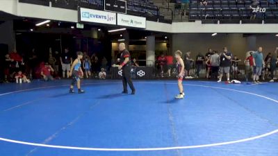 86 lbs Cons. Quarters - Richard Hoover, South Hills Wrestling Academy vs Parker Topa, Team Tugman