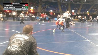 60 lbs Round Of 16 - Clancy Smith, Pennridge vs Julian Dennison, Wyoming Area