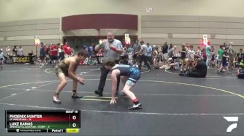 150 lbs Round 4 (6 Team) - Phoenix Hunter, CP Wrestling vs Luke Banas, American Gladiators-Storm