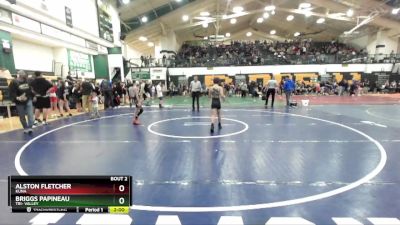 80 lbs Champ. Round 1 - Alston Fletcher, Kuna vs Briggs Papineau, Tri- Valley