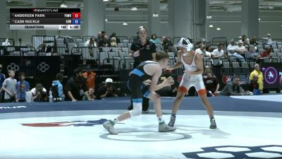 44 kg Quarters - Andersen Park, Poway Wrestling vs Cade Ruckle, Gold Rush Wrestling